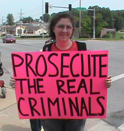 Prosecute the real criminals.