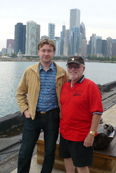 Nikolai Alexeyev & Bob Schwartz of Gay Liberation Network.