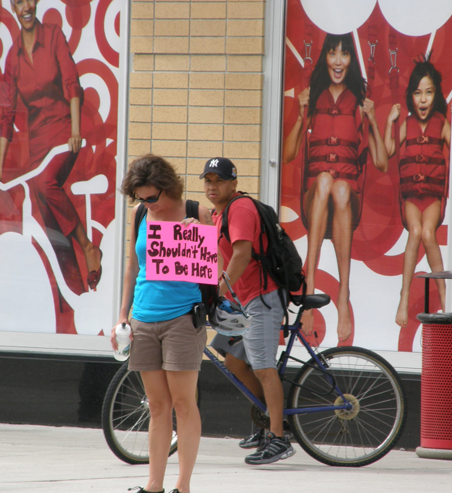 Click here to See/Read More... Target protest photos by Tracy Baim
